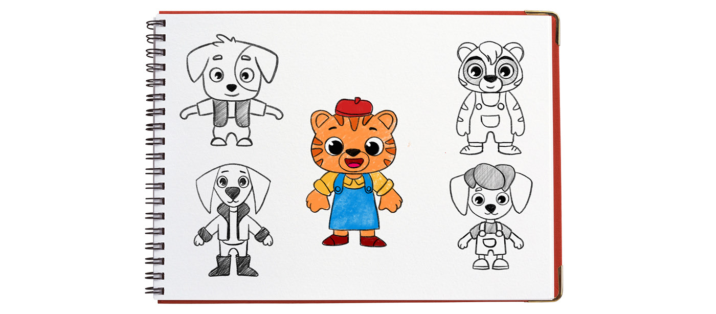 Дизайн персонажа для приложения — Изображение №2 — Брендинг, Иллюстрация на Dprofile