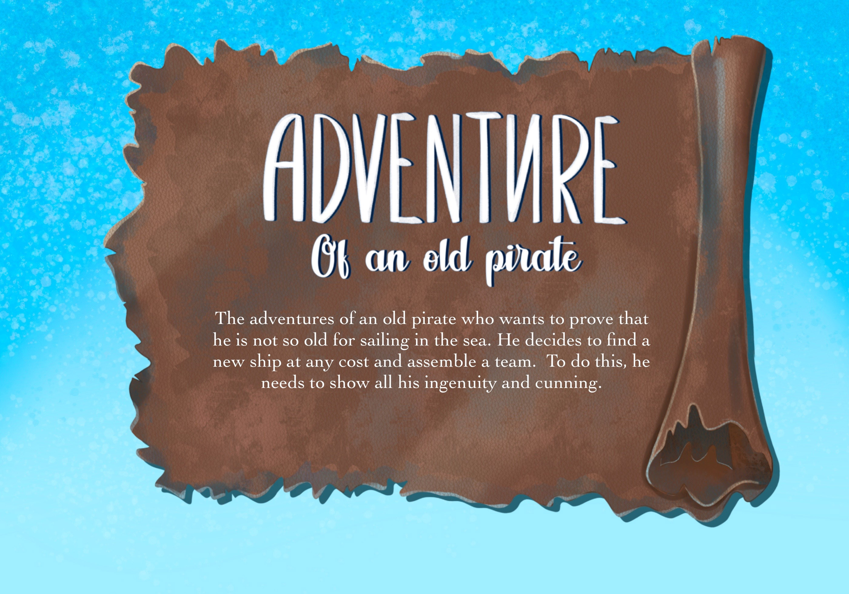 Adventures of an old pirate — Изображение №1 — Иллюстрация на Dprofile