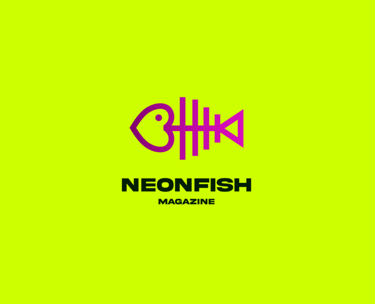 NEON FISH magazine  logo/branding на Dprofile