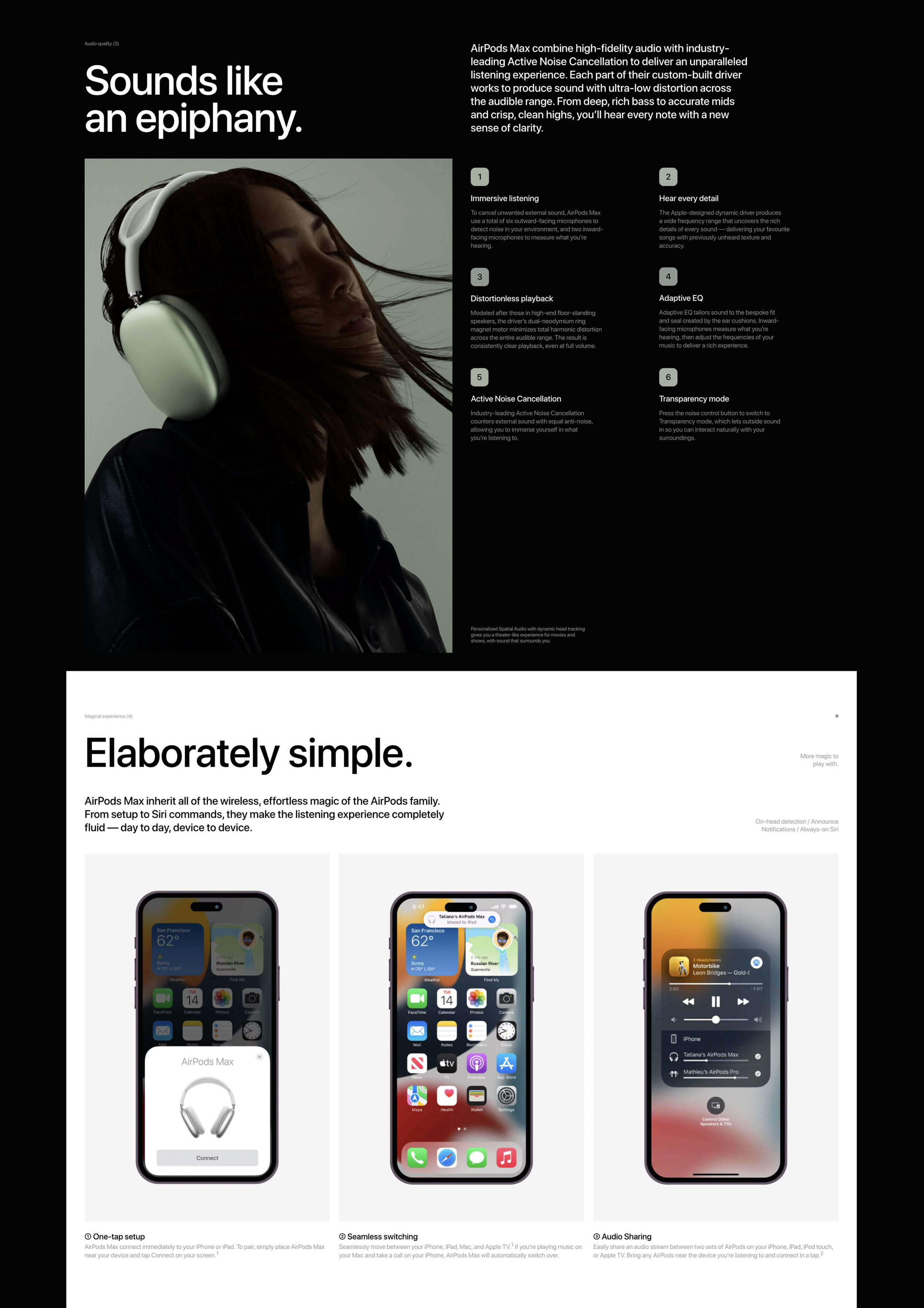 Apple AirPods Max® Redesign — Изображение №8 — Интерфейсы, Графика на Dprofile