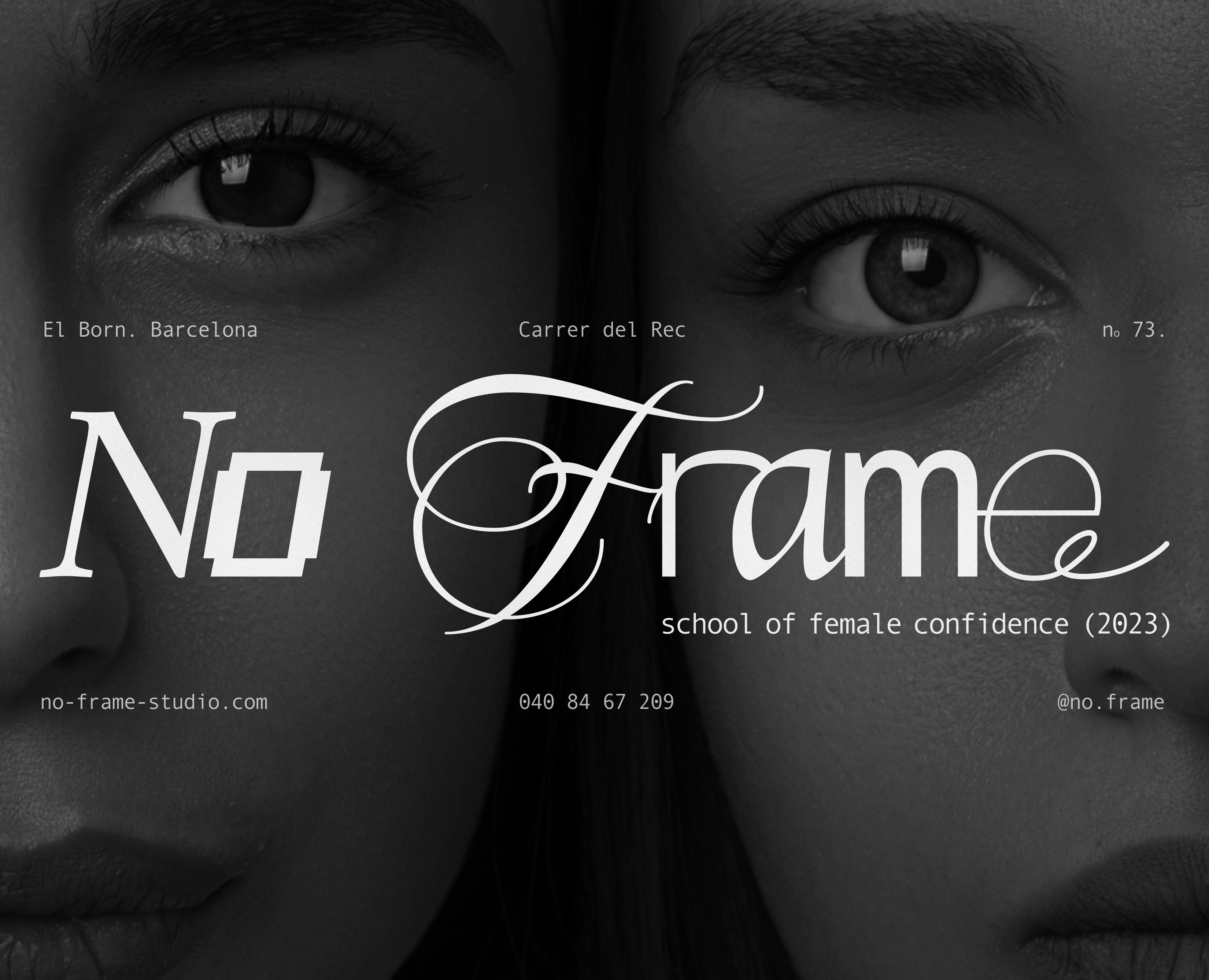 NoFrame / Брендинг для Женской Школы Уверенности — Брендинг на Dprofile