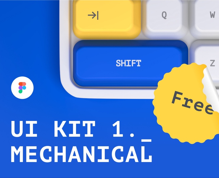 Mechanical UI Kit / Интерфейс — Интерфейсы, Графика, 3D на Dprofile