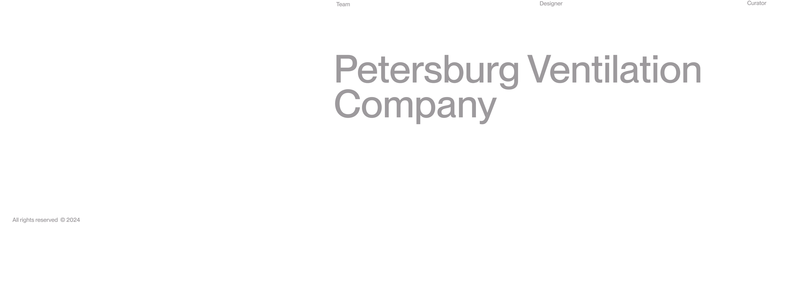 Petersburg Ventilation Company — Изображение №1 — Интерфейсы, 3D на Dprofile