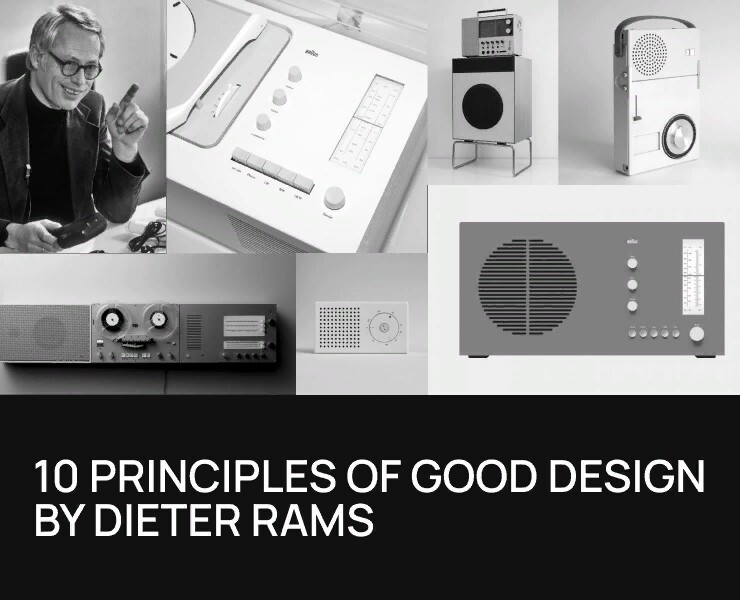 10 principles by Dieter Rams — Интерфейсы на Dprofile