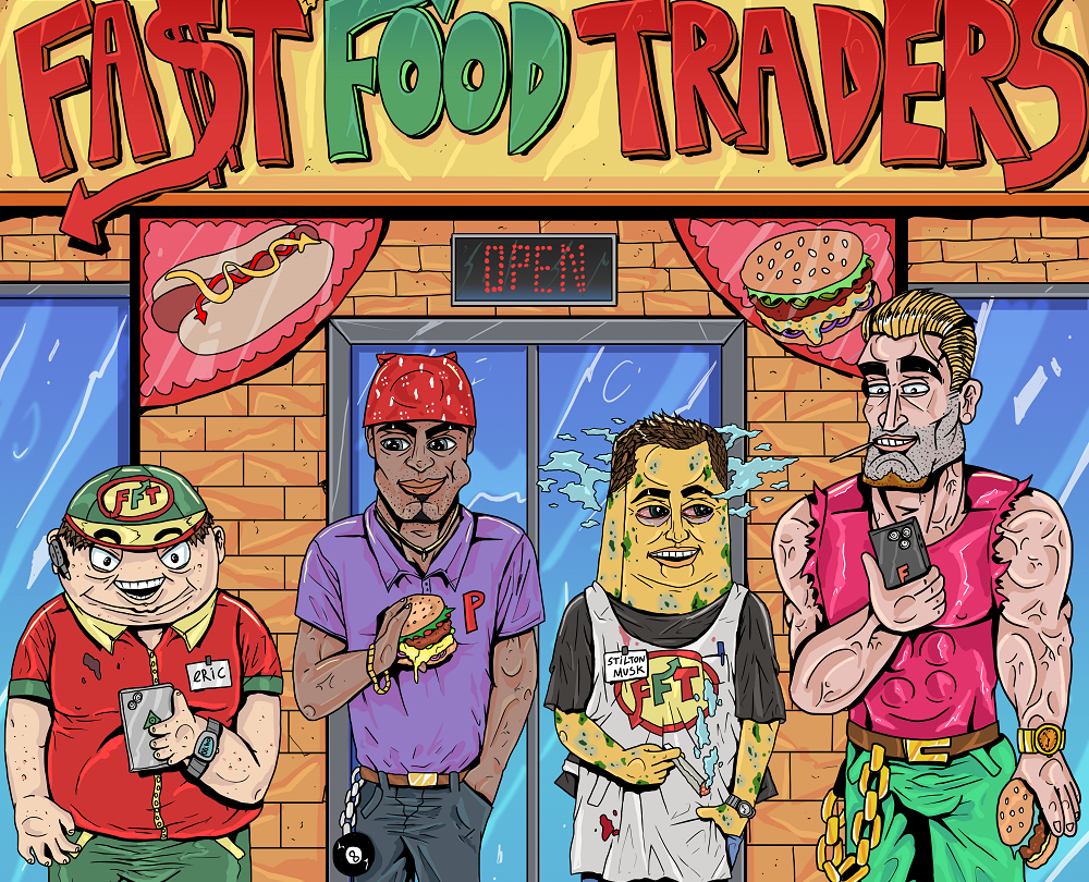 fast food traders comics — Иллюстрация, Анимация на Dprofile
