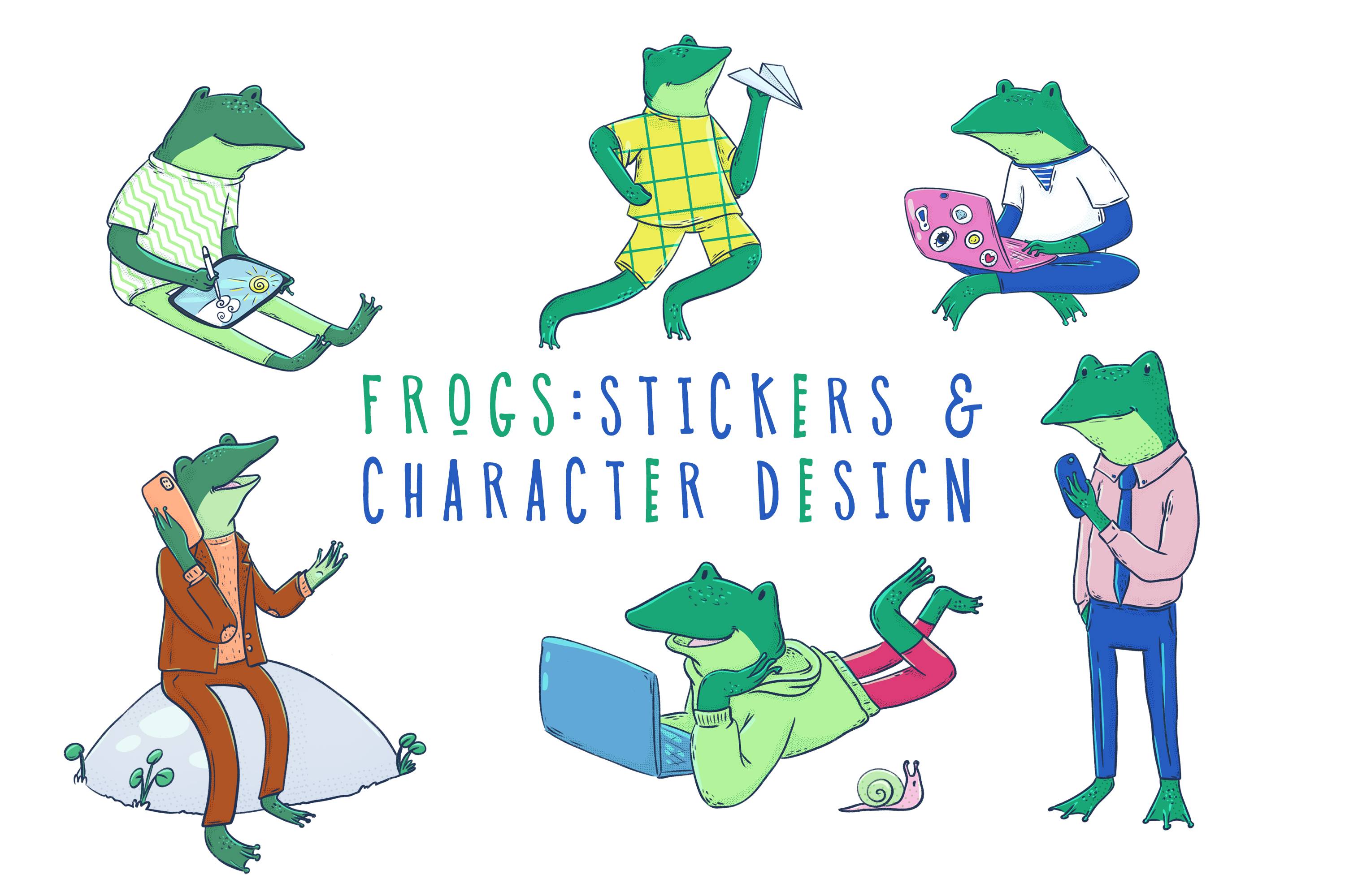 Создание персонажей и стикеров — Изображение №1 — Брендинг, Иллюстрация на Dprofile