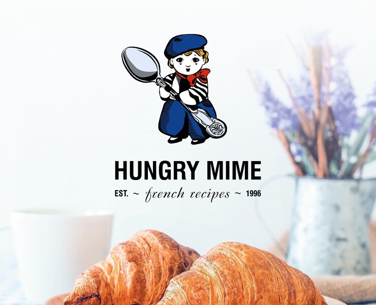 Логотип и фирменный стиль для кофейни "Hungry mime" — Брендинг, Иллюстрация на Dprofile