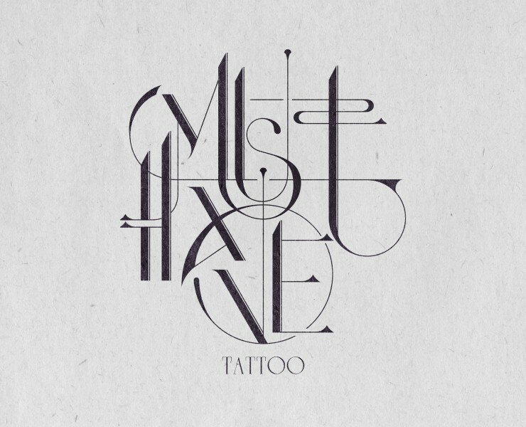 Musthave tattoo | brand identity на Dprofile