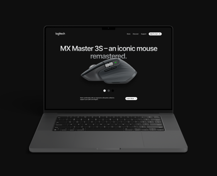 MX Master 3S - Web Design — Интерфейсы на Dprofile
