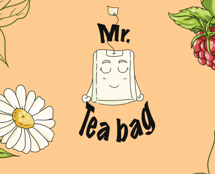 Illustrations for tea packaging — Брендинг, Иллюстрация на Dprofile