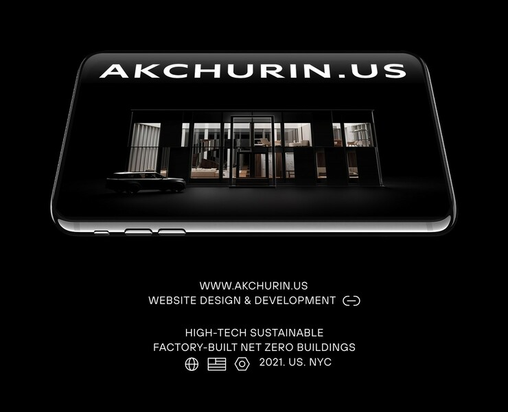 Akchurin Website — Интерфейсы, Брендинг на Dprofile