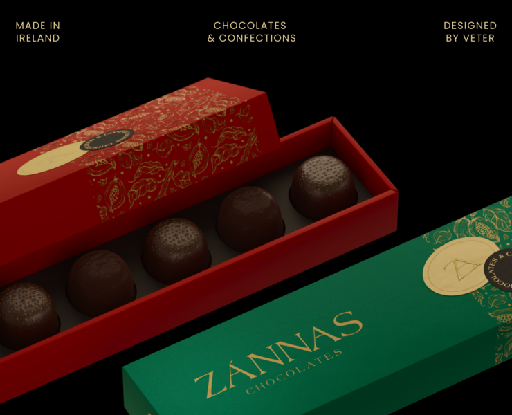 Zanna's Chocolates Visual Brand identity на Dprofile