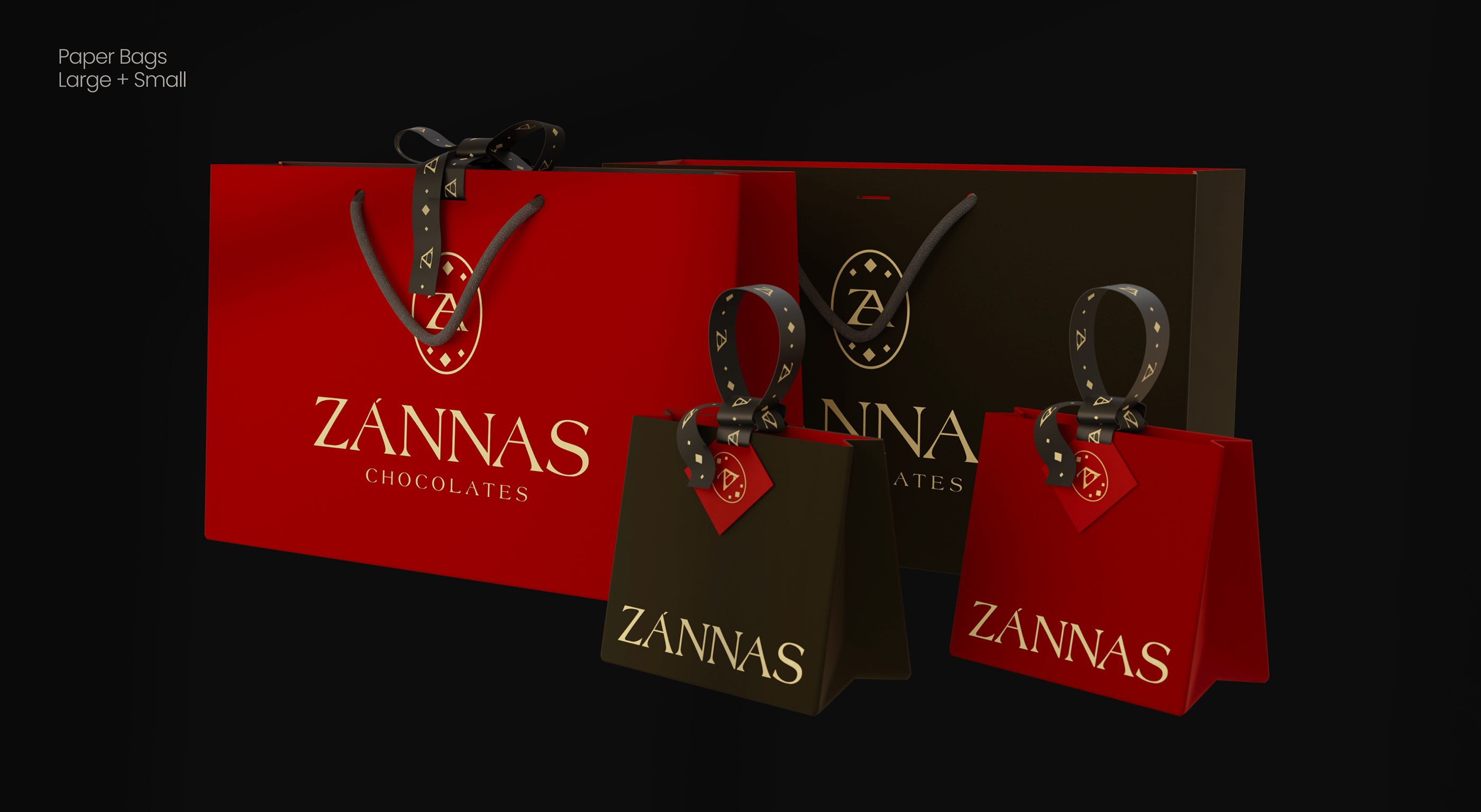Zanna's Chocolates Visual Brand identity — Изображение №16 — Брендинг, 3D на Dprofile