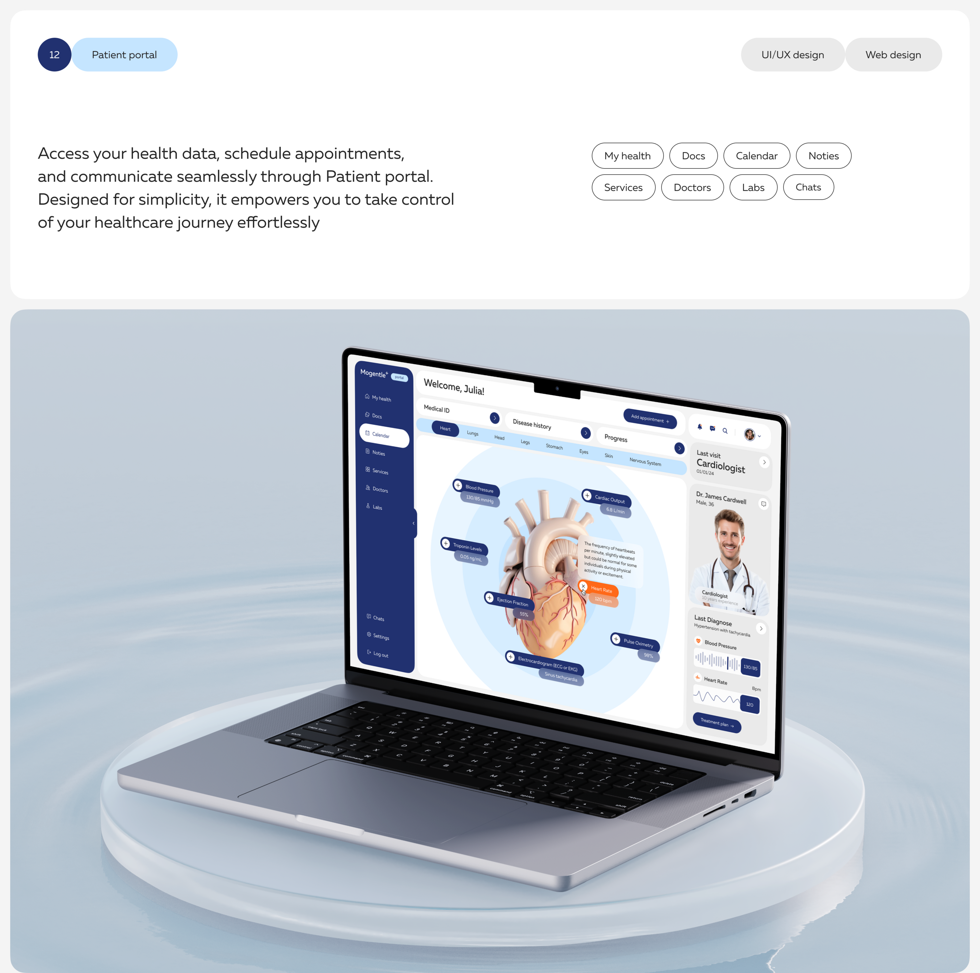Mogentle clinic / Website design / UI UX / Branding — Изображение №26 — Интерфейсы, Брендинг на Dprofile