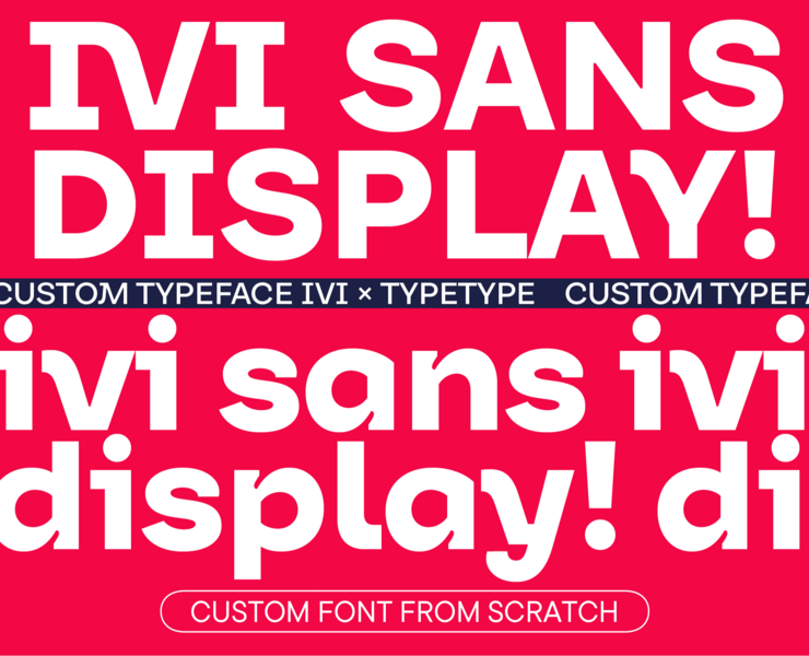 Ivi Sans Display — Графика на Dprofile