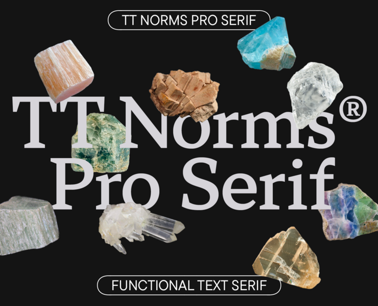 TT Norms® Pro Serif 2023 UPD — Графика на Dprofile
