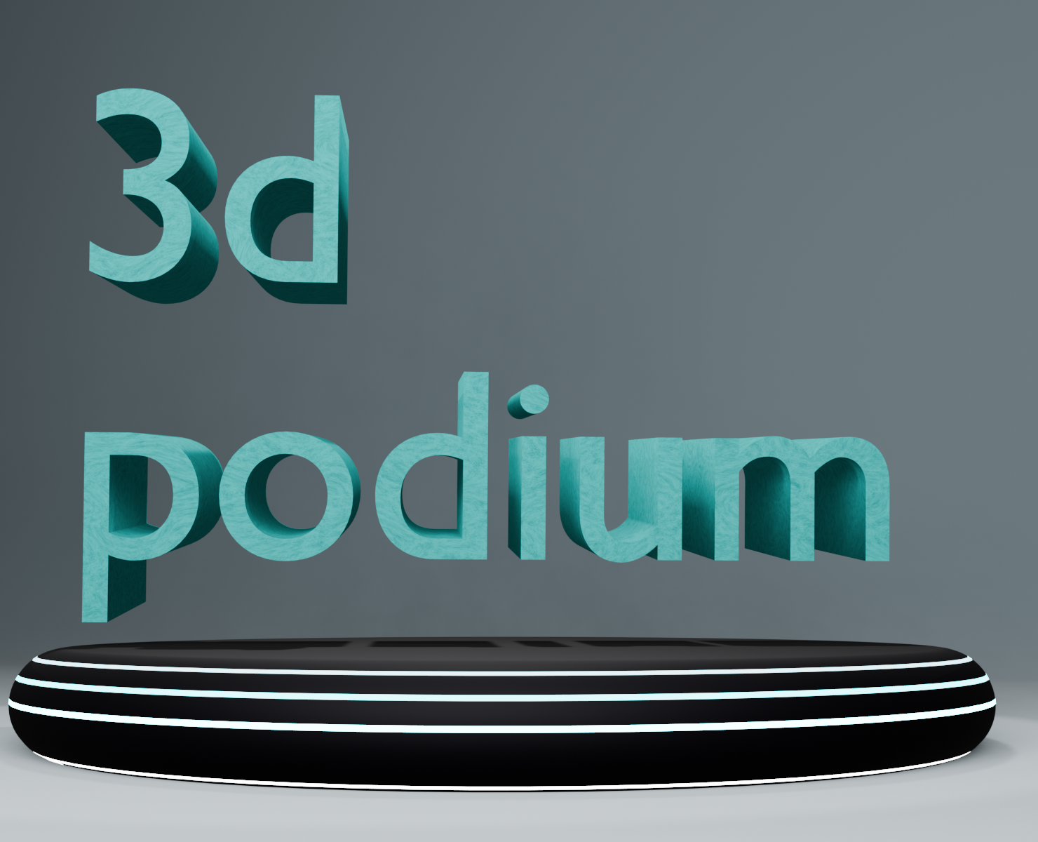 Подиумы для товаро в 3d — Графика, 3D на Dprofile