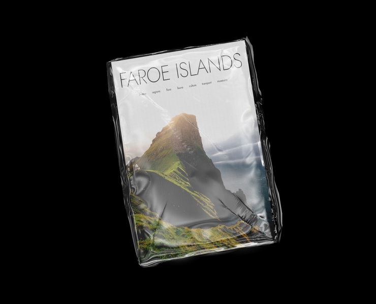 Буклет про Фарерские острова — Графика на Dprofile