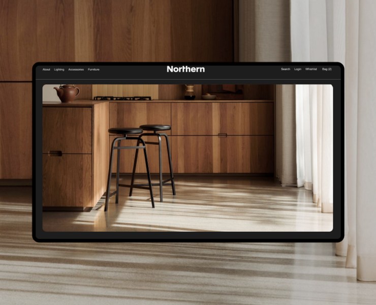 Northern | E-commerce redesign на Dprofile