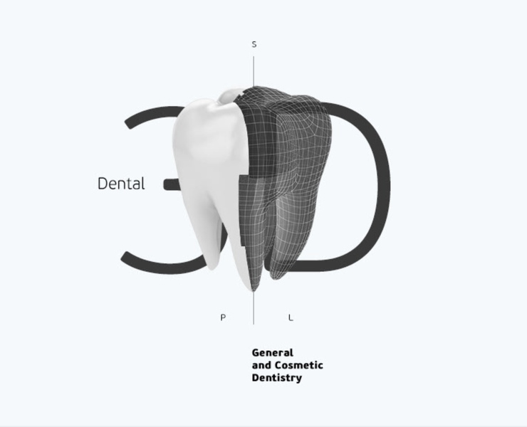 3D Dental — Интерфейсы, Брендинг на Dprofile