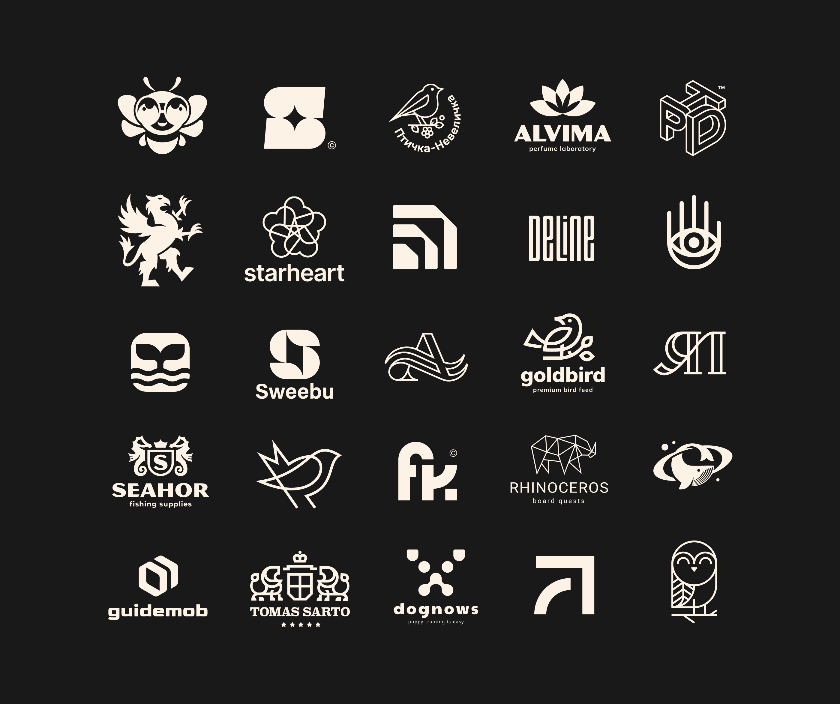 Collection of logos and marks 2023 — Изображение №29 — Брендинг, Графика на Dprofile