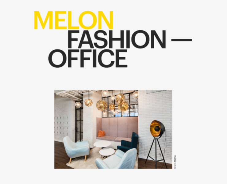 [2019] MELON FASHION OFFICE — Брендинг, Анимация на Dprofile