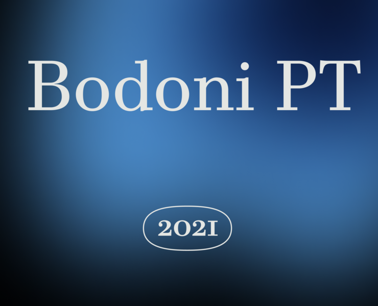 Bodoni PT Typefamily — Графика на Dprofile