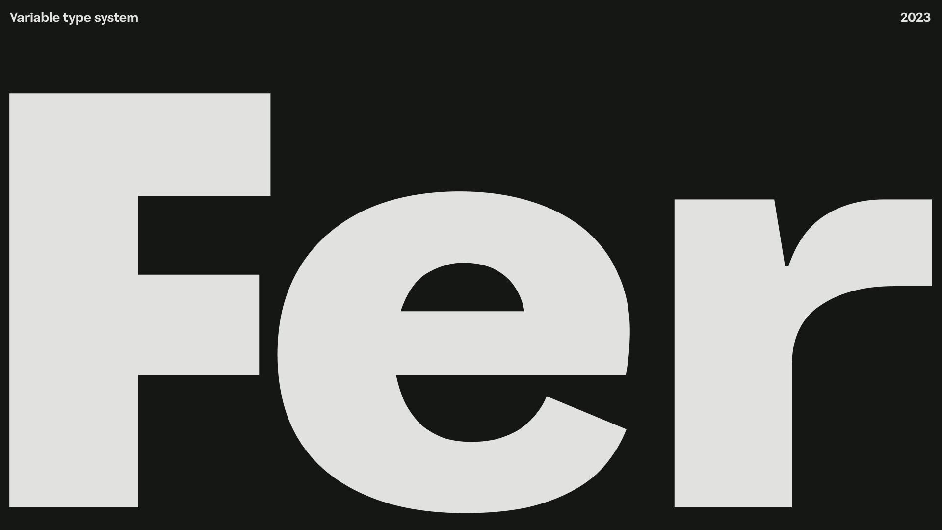 Fer Typefamily — Изображение №1 — Графика на Dprofile