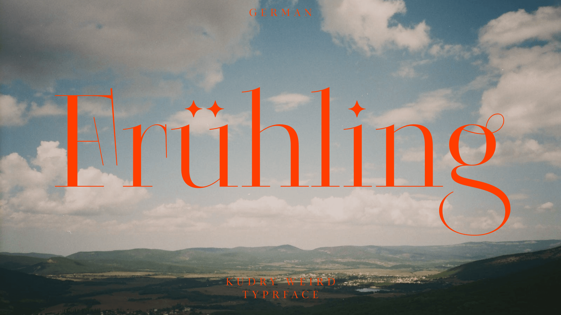 Kudry Typeface — Изображение №15 — Графика на Dprofile