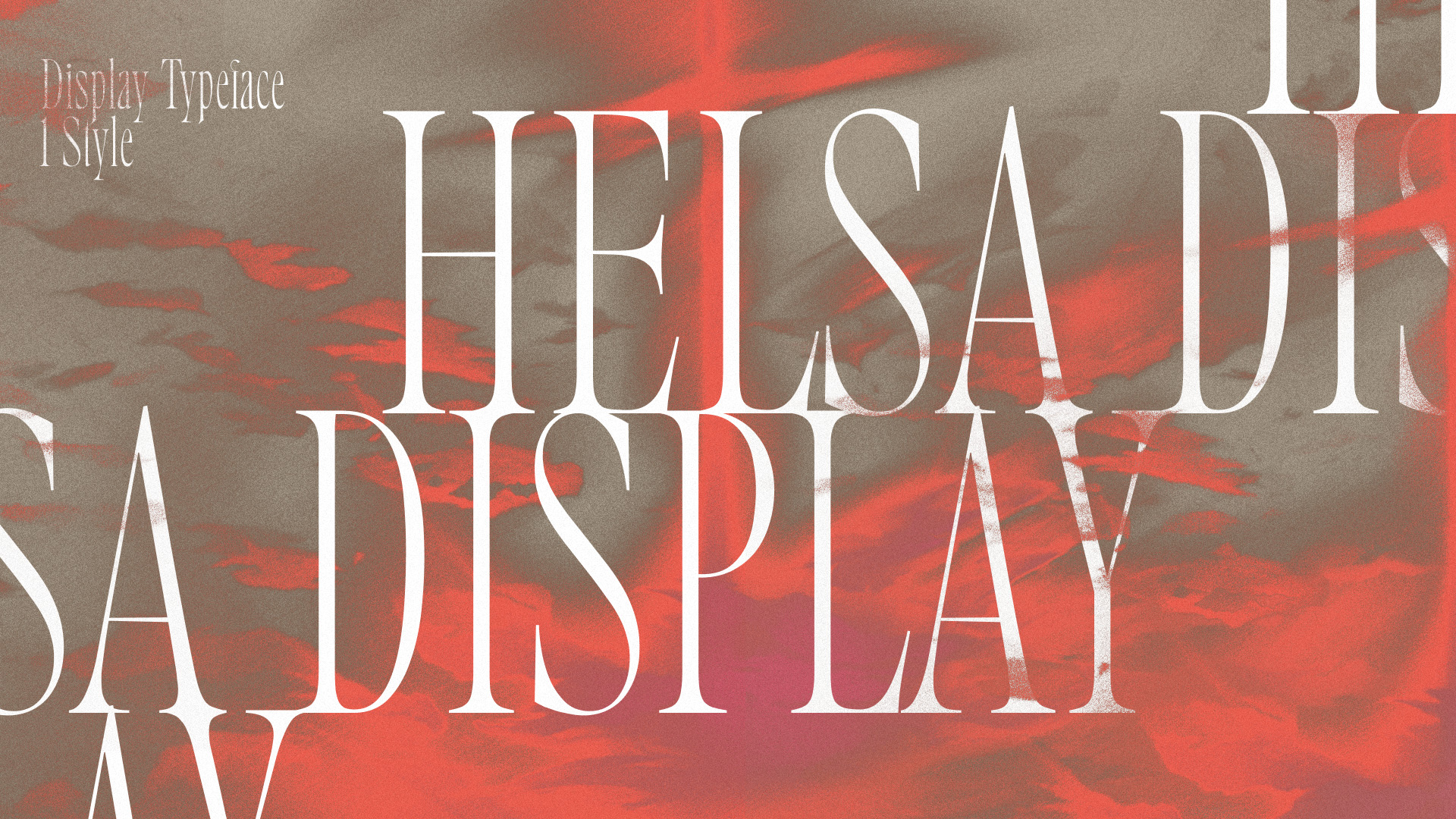 Helsa Display Typeface — Изображение №1 — Графика на Dprofile