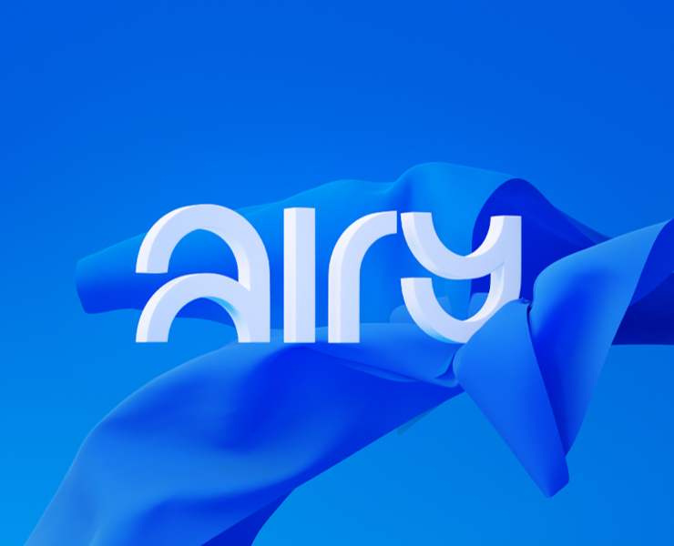 airy | Identity — Брендинг, 3D на Dprofile