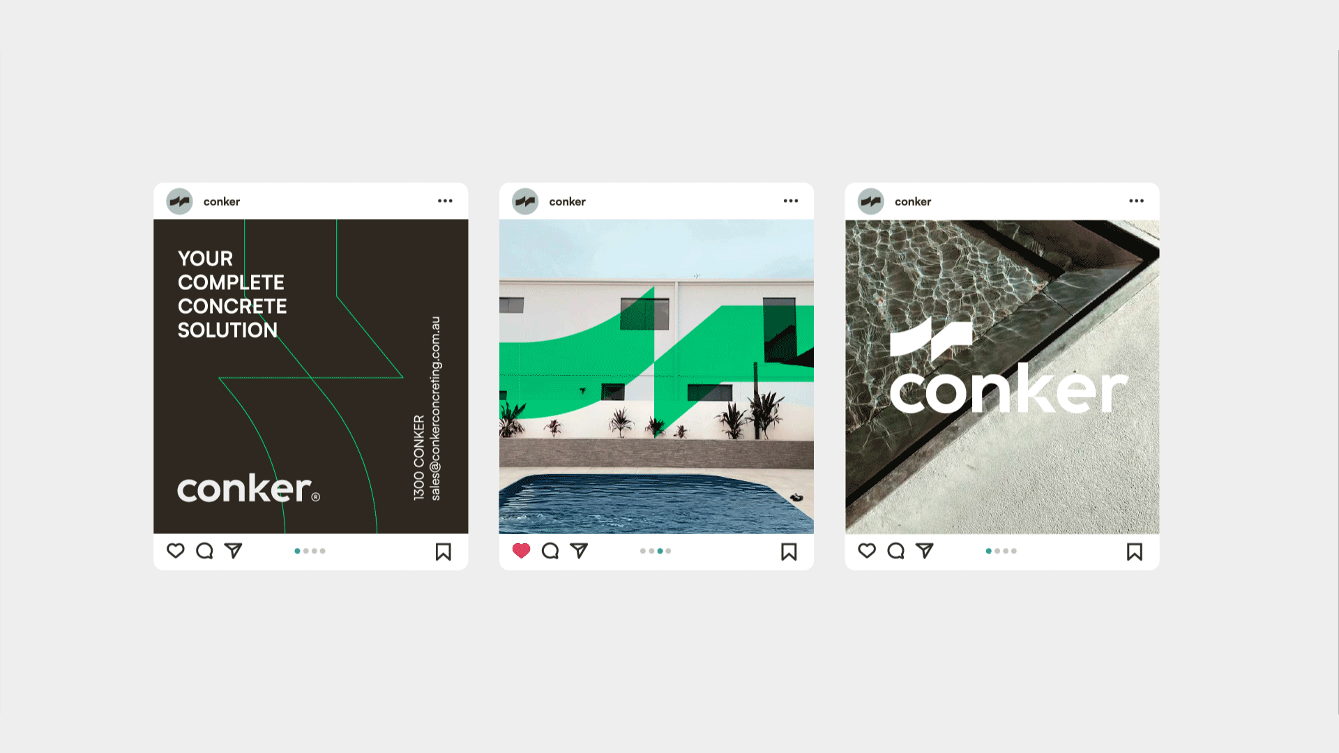Conker Concreting — Изображение №13 — Брендинг, 3D на Dprofile