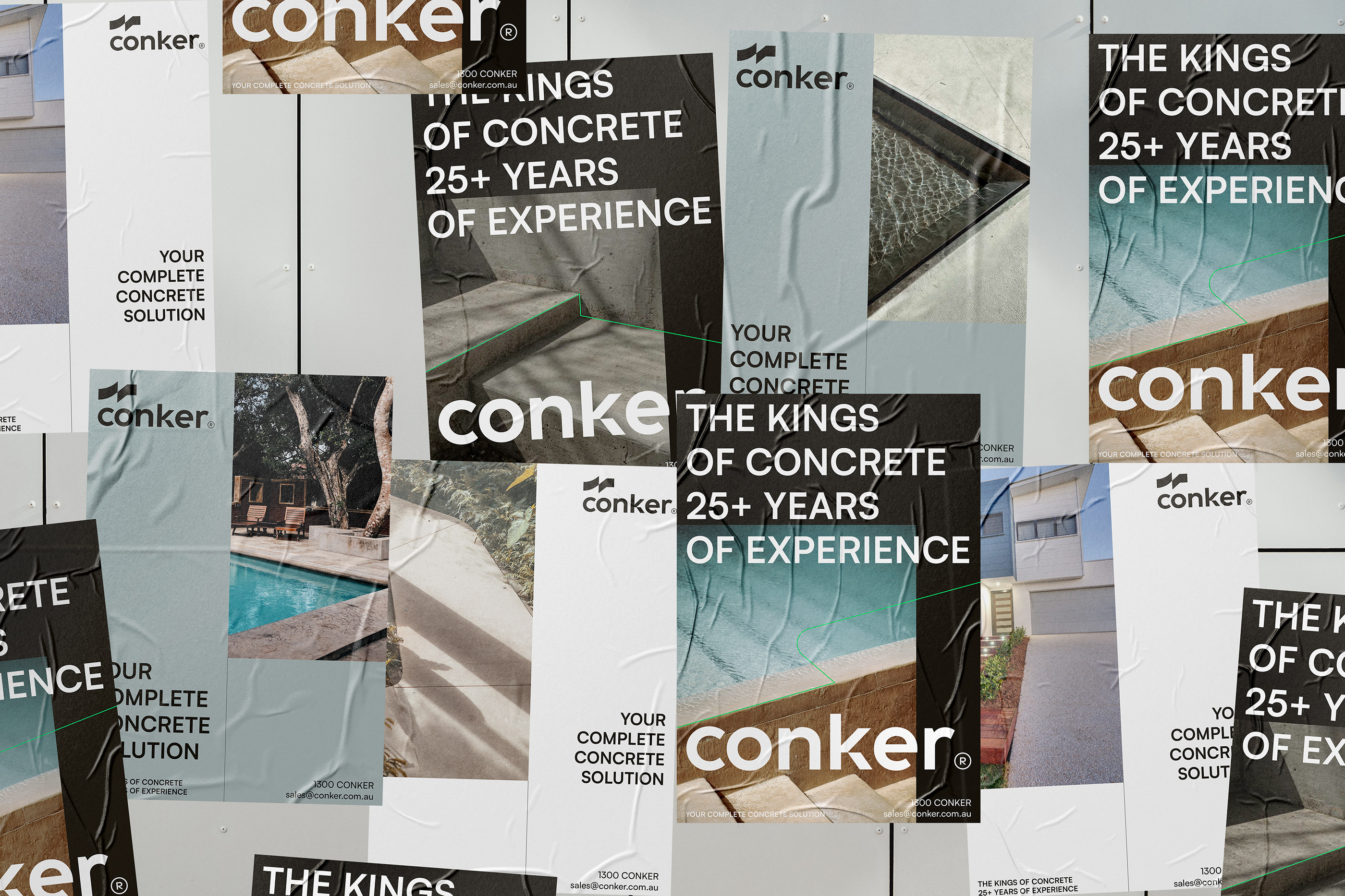 Conker Concreting — Изображение №10 — Брендинг, 3D на Dprofile