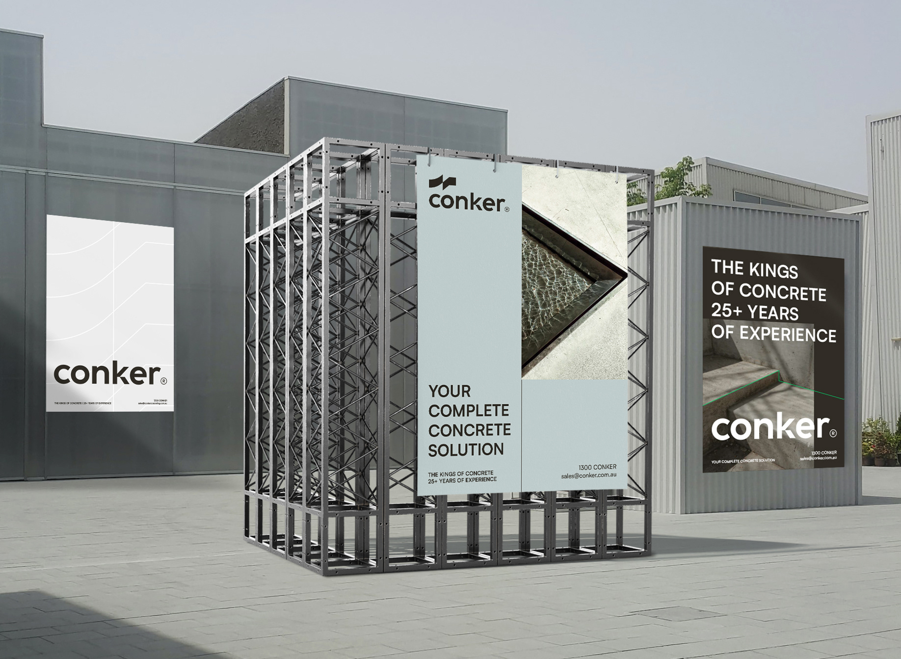 Conker Concreting — Изображение №12 — Брендинг, 3D на Dprofile