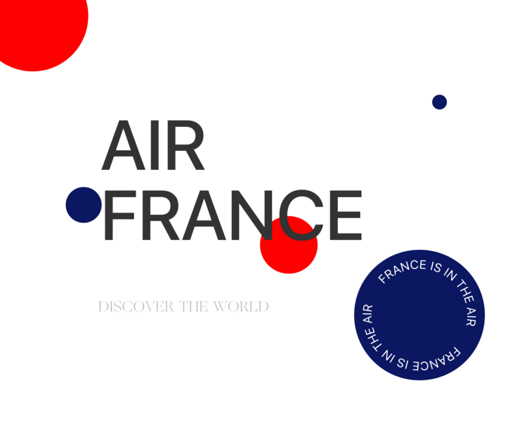 Редизайн-концепт сайта авиакомпании "Аir France" — Интерфейсы, Анимация на Dprofile