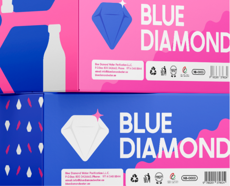 BLUE DIAMOND — Брендинг, Иллюстрация, Графика на Dprofile