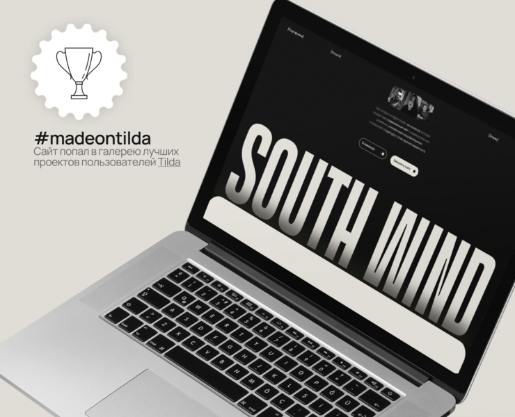 SOUTH WIND - студия веб-дизайна — Интерфейсы на Dprofile