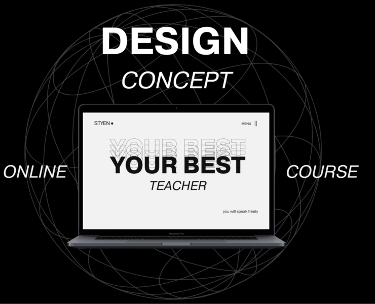 Landing page| English teacher | Online course на Dprofile