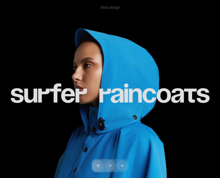 Surfer Raincoats | E-commerce — Интерфейсы на Dprofile