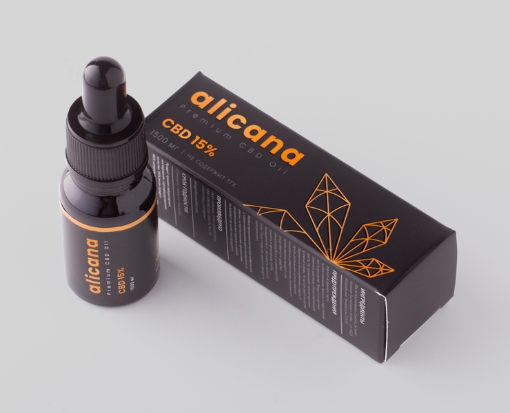 ALICANA CBD — Дизайн упаковки — Брендинг, Графика на Dprofile