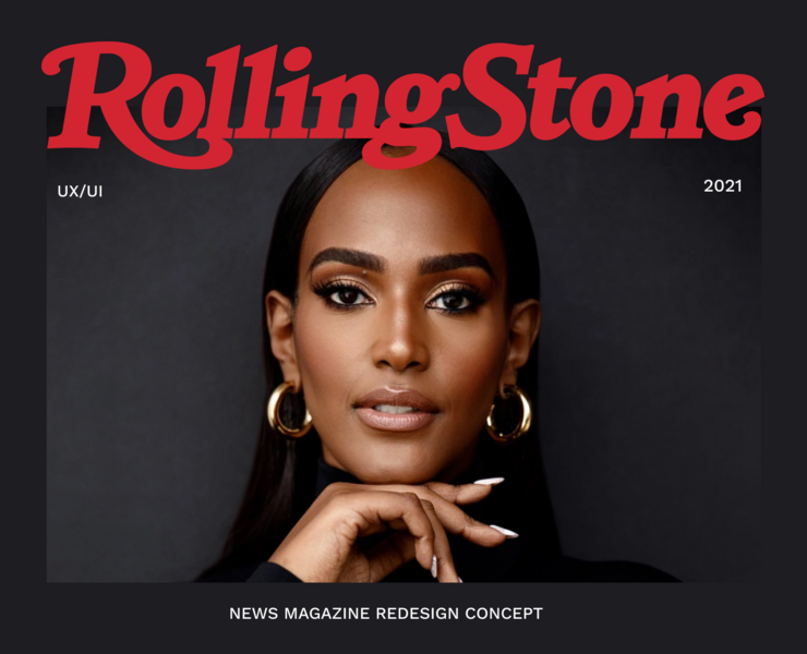 Rolling Stone - news magazine website redesign — Интерфейсы, Анимация на Dprofile