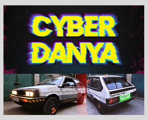 Mudboard Cyber Danya — Иллюстрация, Графика на Dprofile