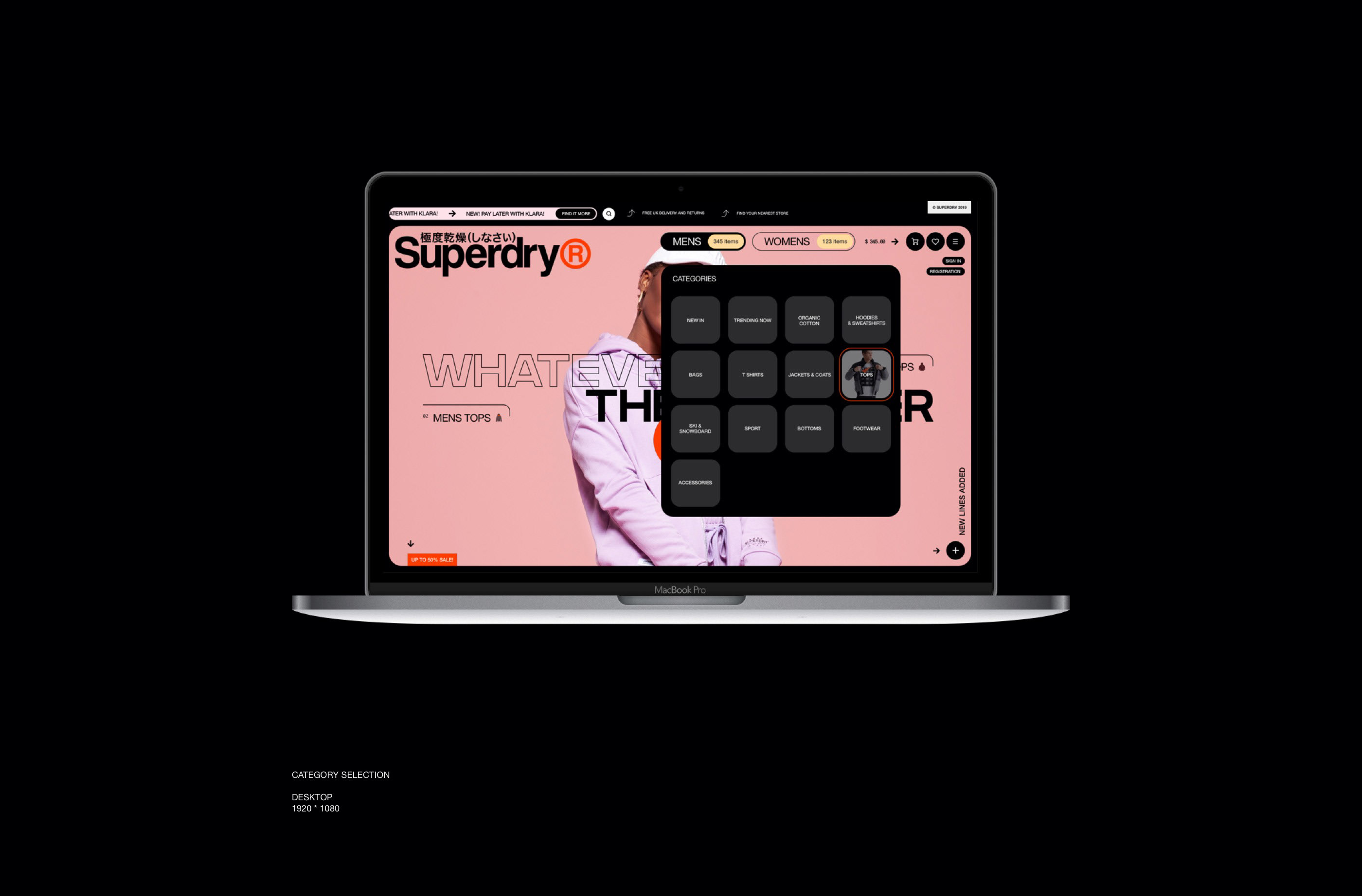 SUPERDRY® — Изображение №9 — Интерфейсы на Dprofile