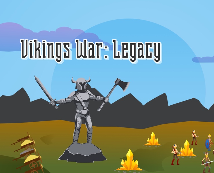 "VikingsWar: Legacy" Game Design — Интерфейсы, Иллюстрация на Dprofile