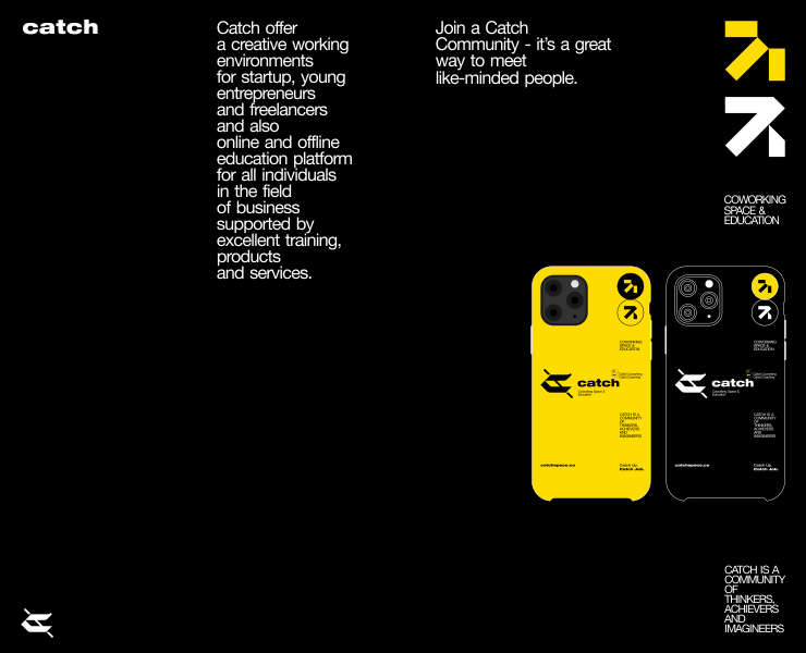 Catch — Visual Identity Concept — Брендинг, Графика на Dprofile