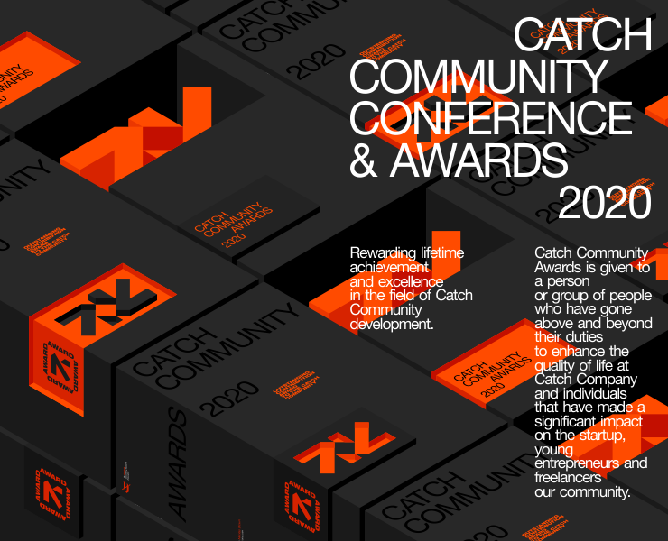 Catch Community Conference & Awards — Брендинг, Графика на Dprofile
