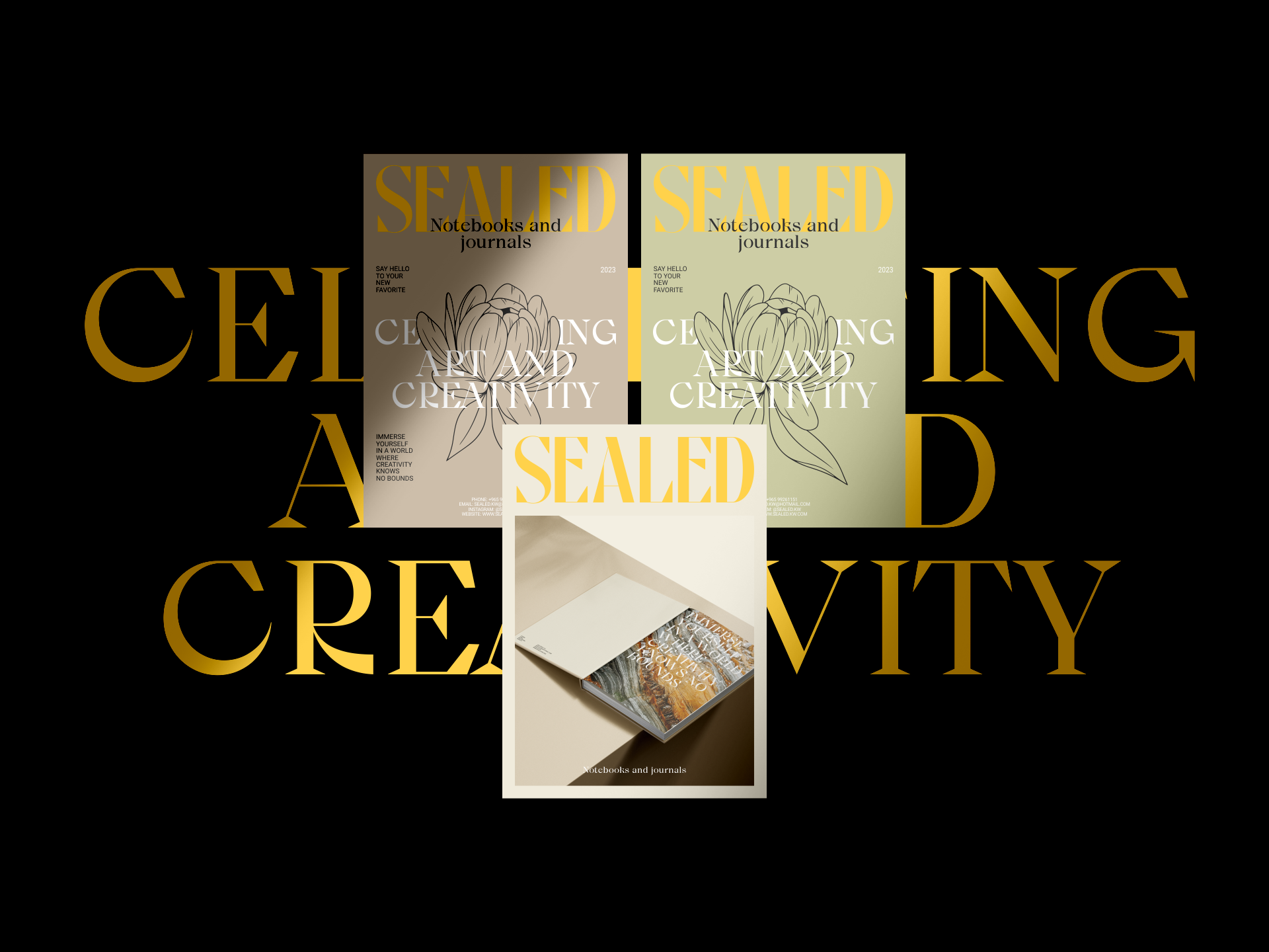 Sealed — Brand Identity — Изображение №10 — Брендинг, Графика на Dprofile