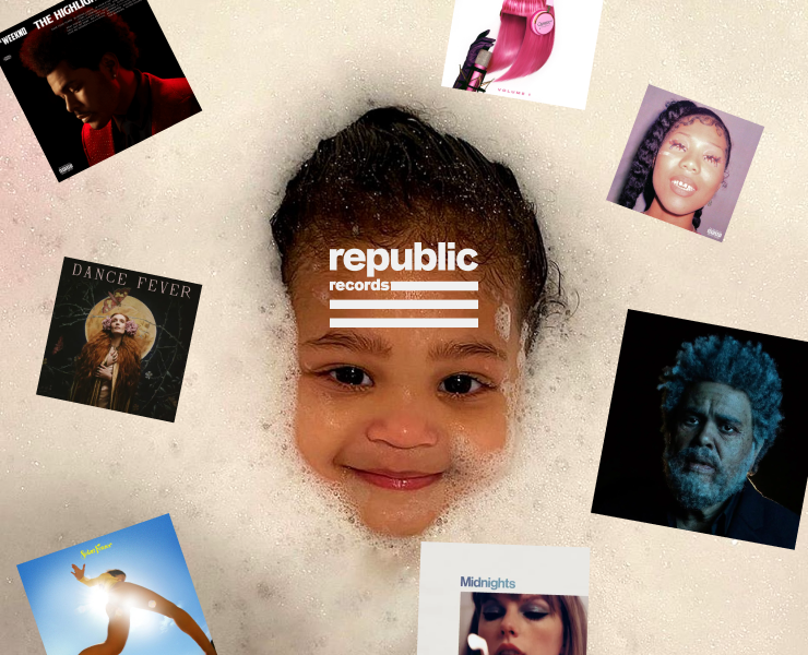 Republic Records | corporate website — Интерфейсы на Dprofile